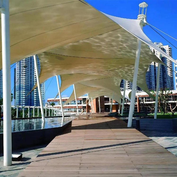 绵竹市膜结构景观棚