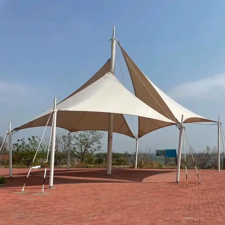 绵竹市膜结构景观棚