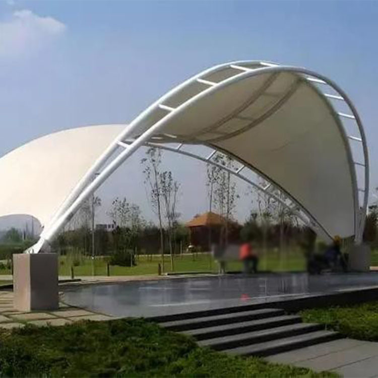 绵竹市膜结构景观棚