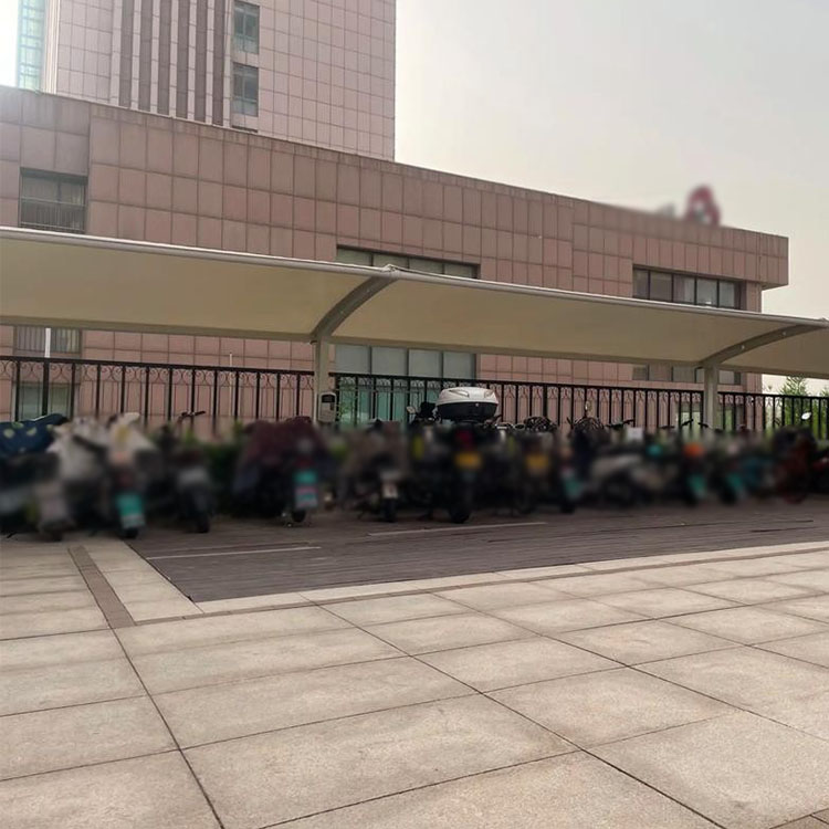 绵竹市膜结构电动车棚